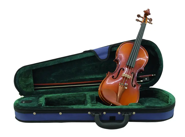 DIMAVERY Violin 1/4 with bow in case 